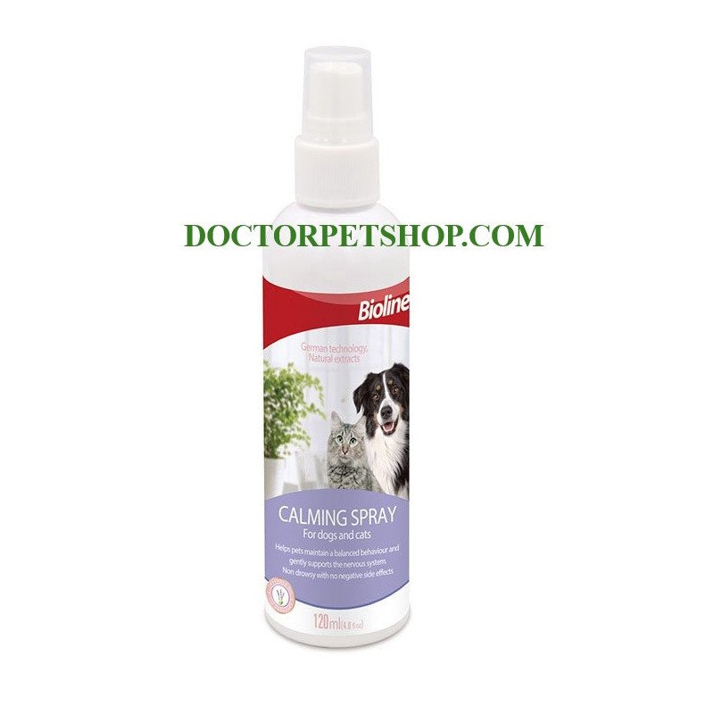 Bioline Pets Calming Spray 120 ml Bioline Pets Calming Spray 120 ml