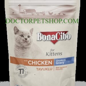 Bonacibo Kitten Chicken - Chunks in Gravy 85 g Pouch